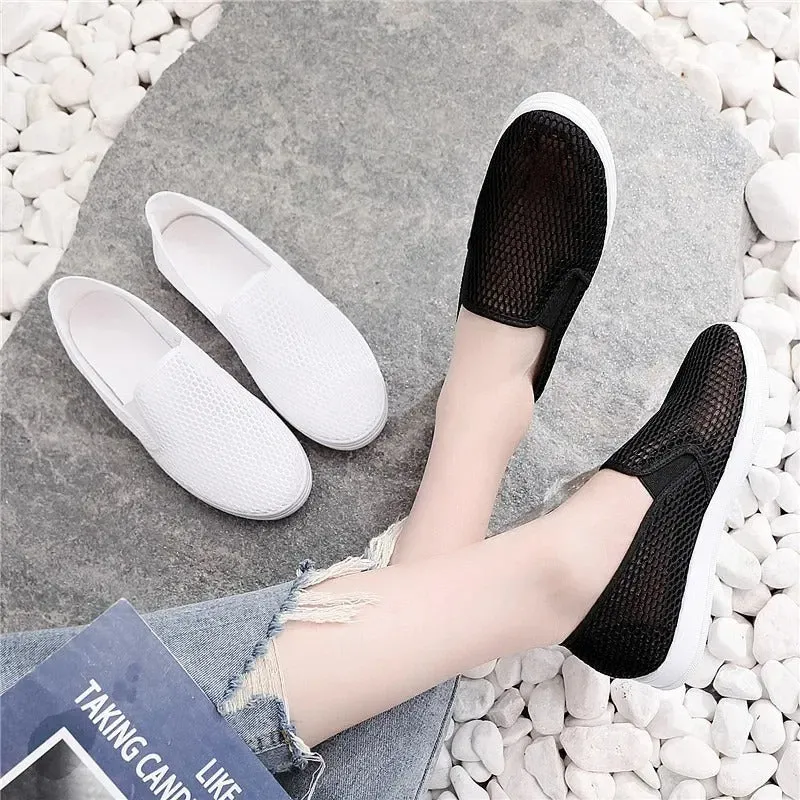 Adeline - Breathable White Summer Shoes for Women