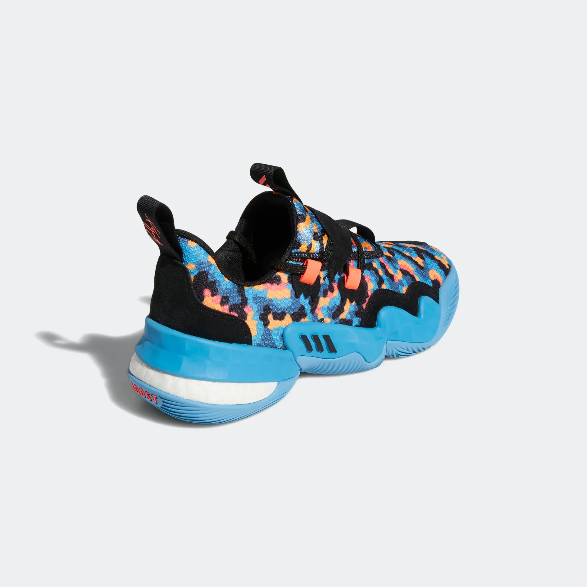 Adidas Men's Trae Young 1 Shoes - Core Black / Sky Rush