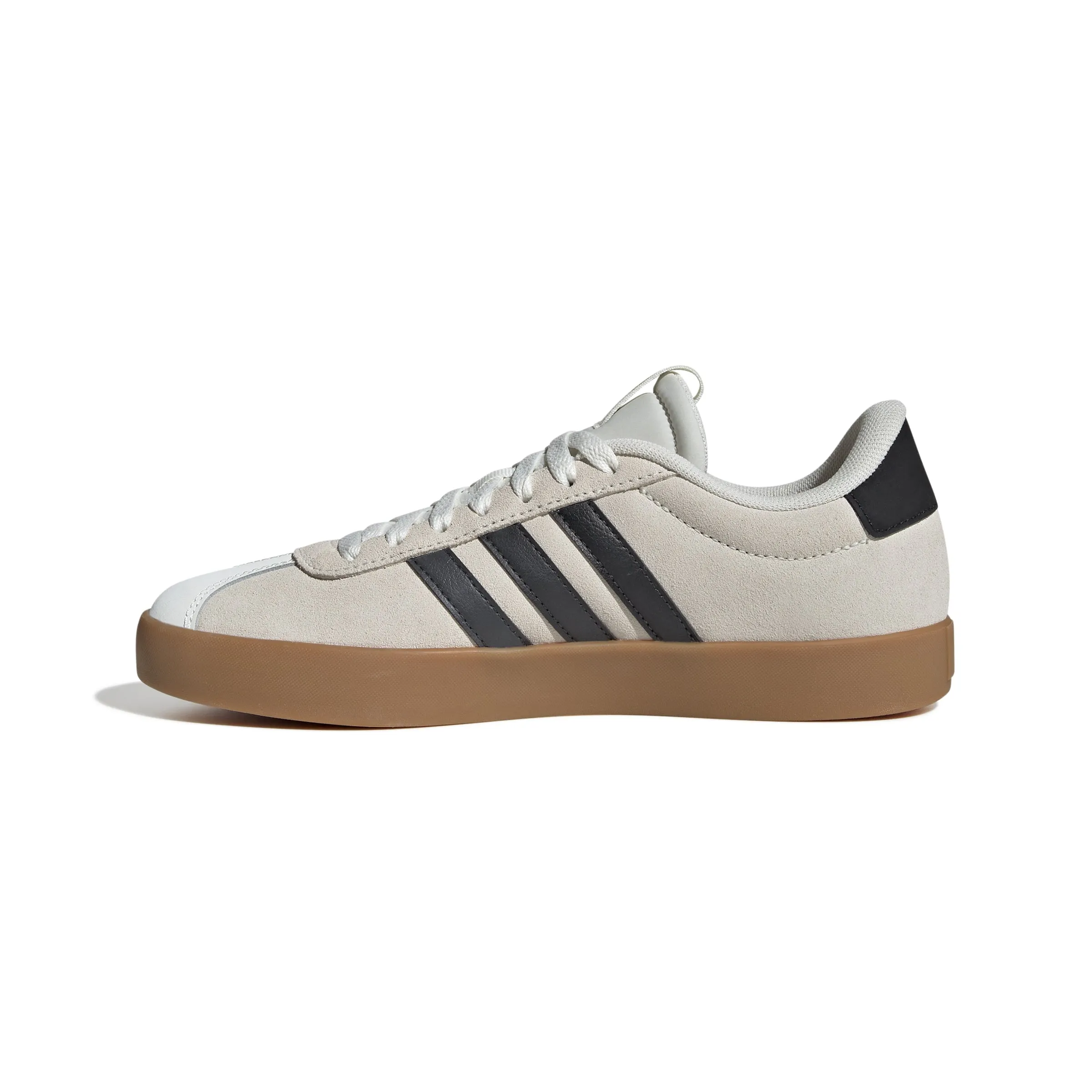 Adidas Womens VL Court 3.0 Shoes - Off White/Grey Six/Gold Metallic