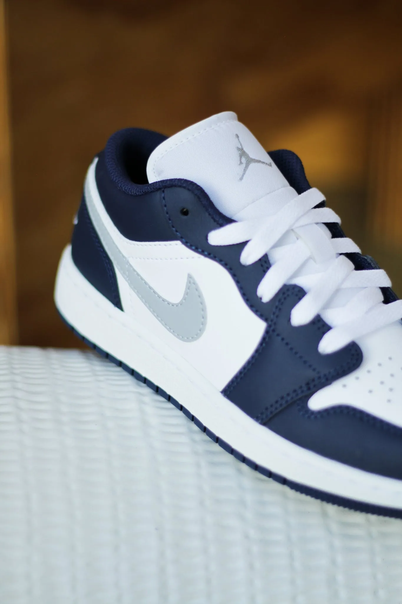 AIR JORDAN 1 LOW (GS) "MIDNIGHT NAVY"