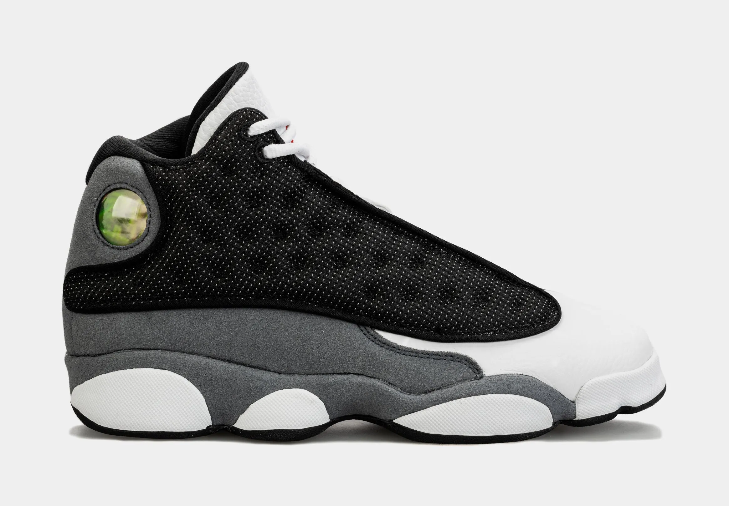 Air Jordan 13 Retro Black Flint Grade School Lifestyle Shoes (Black/Grey)