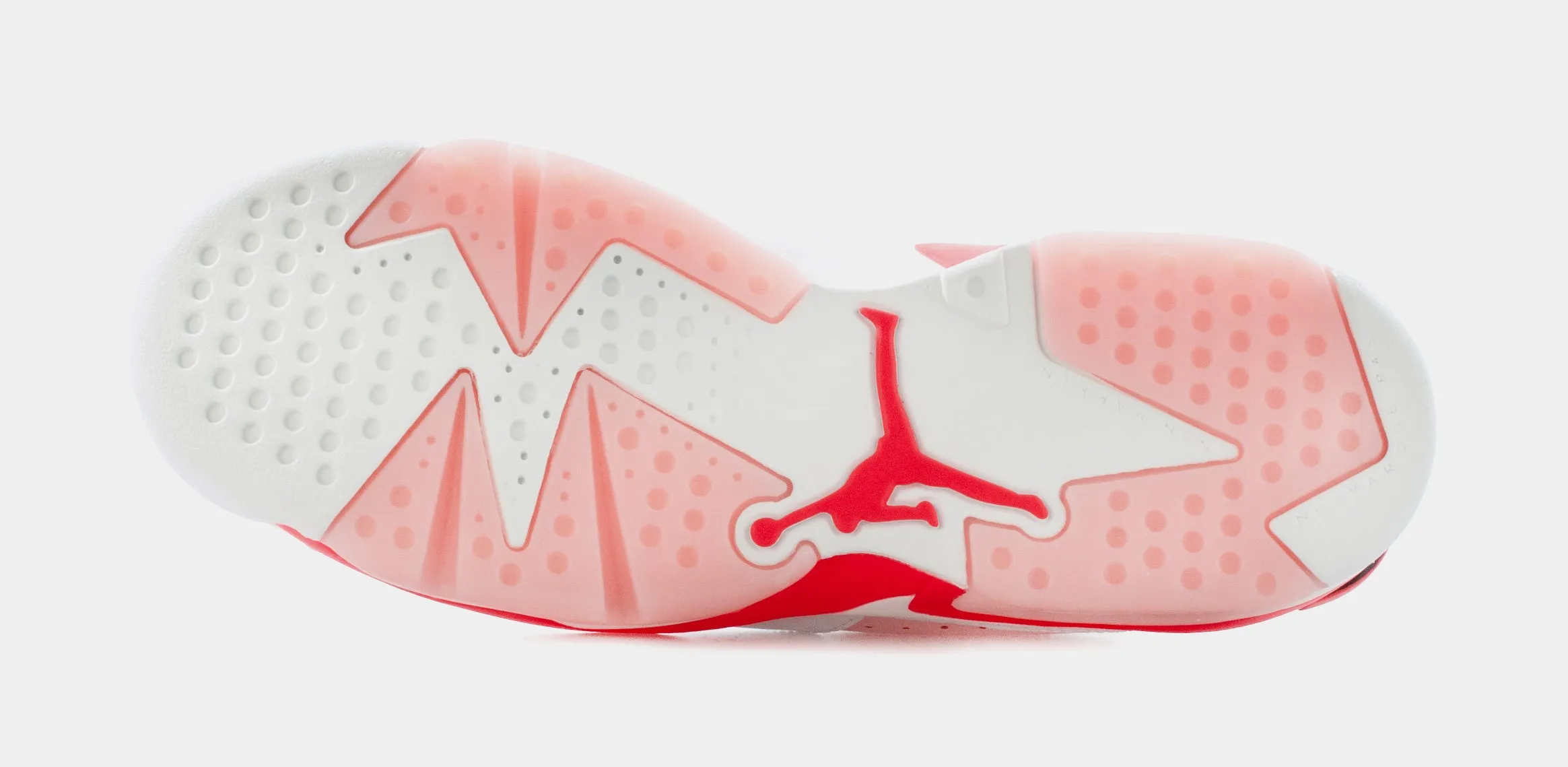 Air Jordan 6 Low Atmosphere Grade School Lifestyle Shoes (White/Pink) Free Shipping