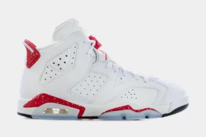 Air Jordan 6 Retro Red Oreo Grade School Lifestyle Shoes (White/Red) Free Shipping