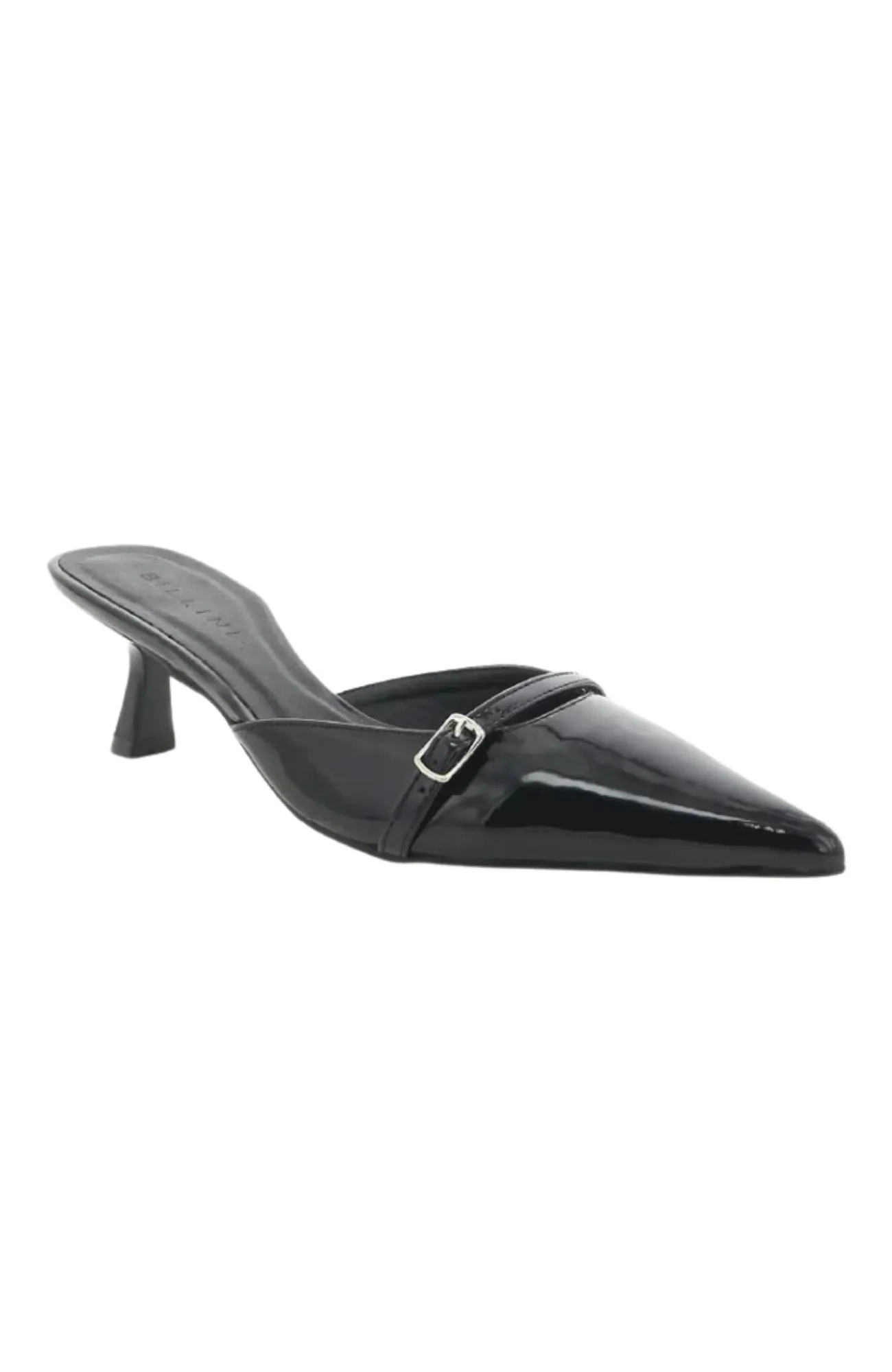 Alaina Heel Black Patent