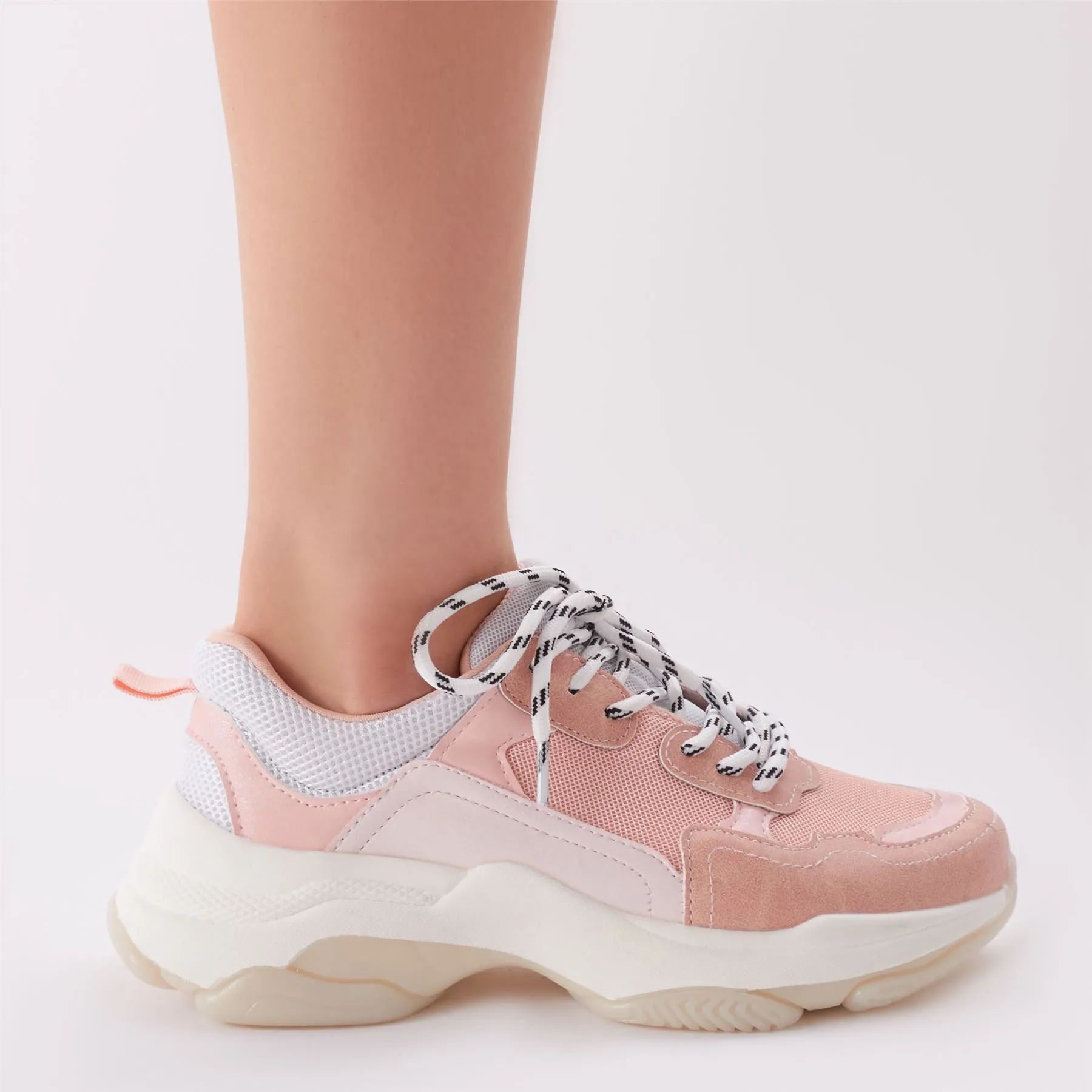 Amfo Chunky Trainers in Pink