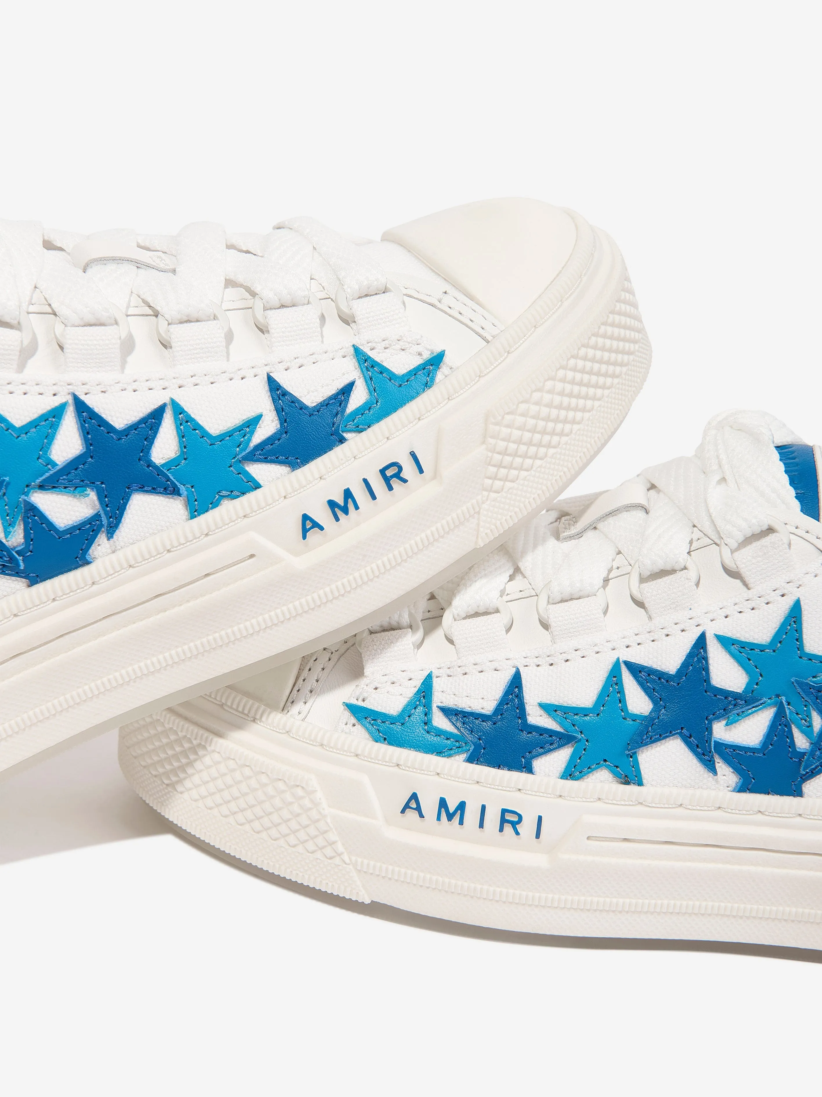 Amiri Kids Star Court Low Trainers in White