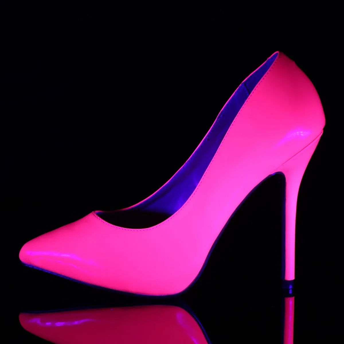 AMUSE-20 Neon Fuchsia Patent