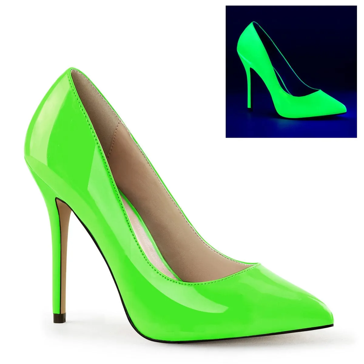 AMUSE-20 Neon Green Patent