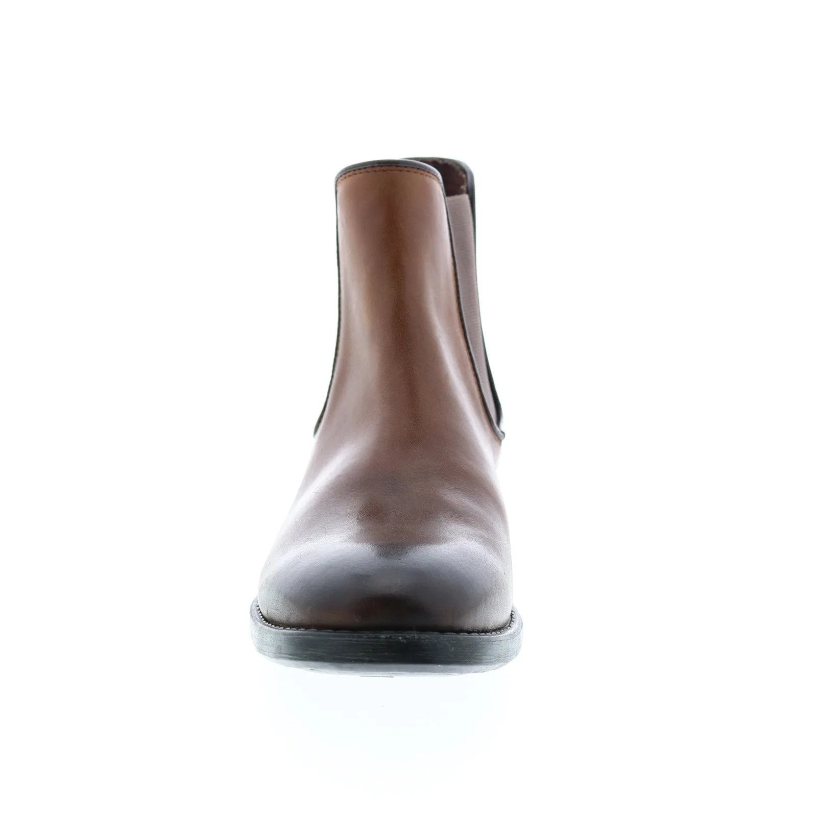 Andrew Marc Bennett NYBENETL-2403 Mens Brown Leather Chelsea Boots