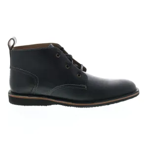 Andrew Marc Dorchester Chukka AMDORCKL-001 Mens Black Leather Chukkas Boots