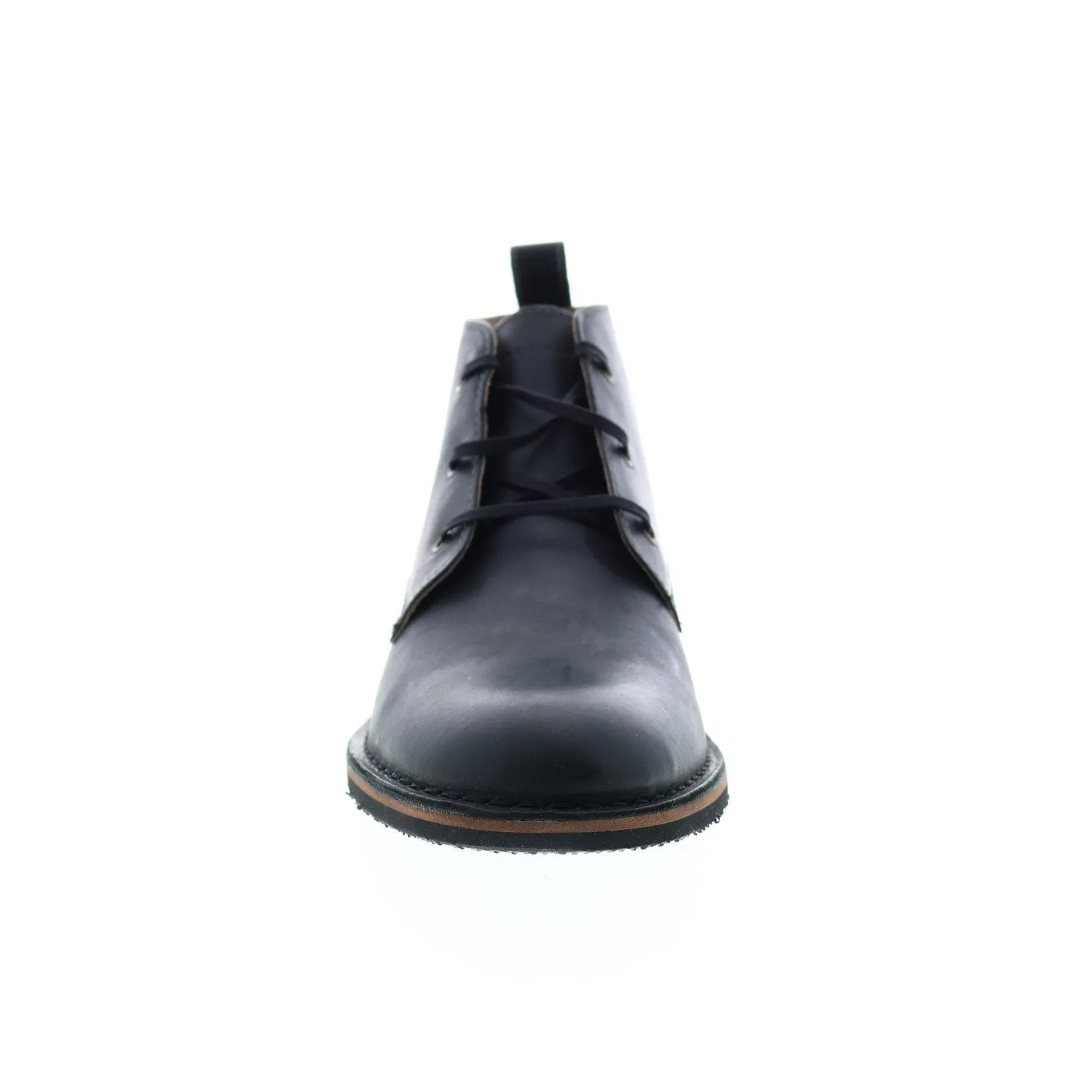 Andrew Marc Dorchester Chukka AMDORCKL-001 Mens Black Leather Chukkas Boots