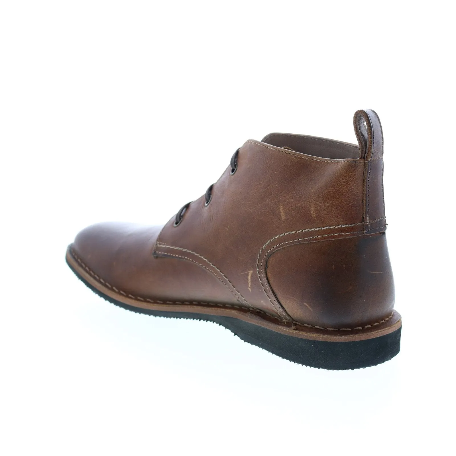 Andrew Marc Dorchester Chukka AMDORCKL-2205 Mens Brown Leather Chukkas Boots