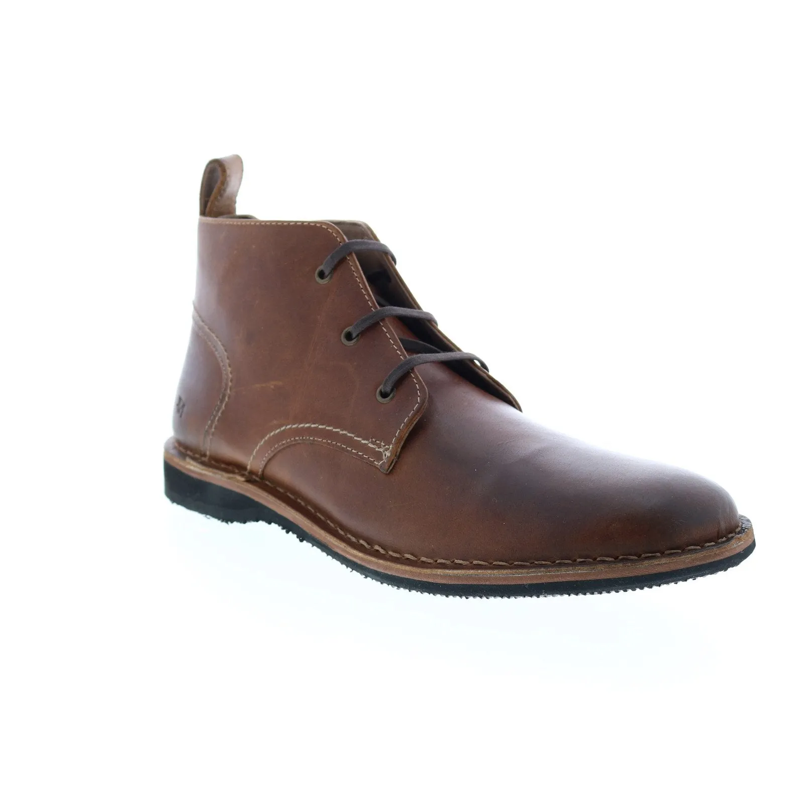 Andrew Marc Dorchester Chukka AMDORCKL-2205 Mens Brown Leather Chukkas Boots