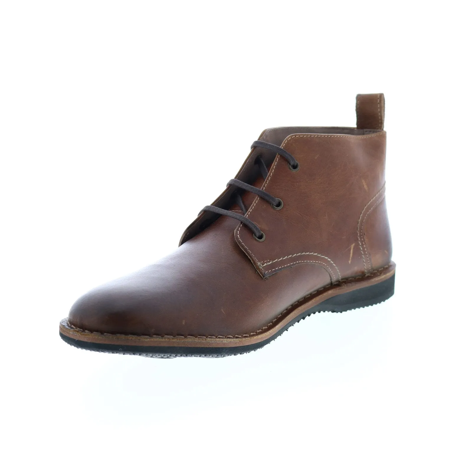 Andrew Marc Dorchester Chukka AMDORCKL-2205 Mens Brown Leather Chukkas Boots