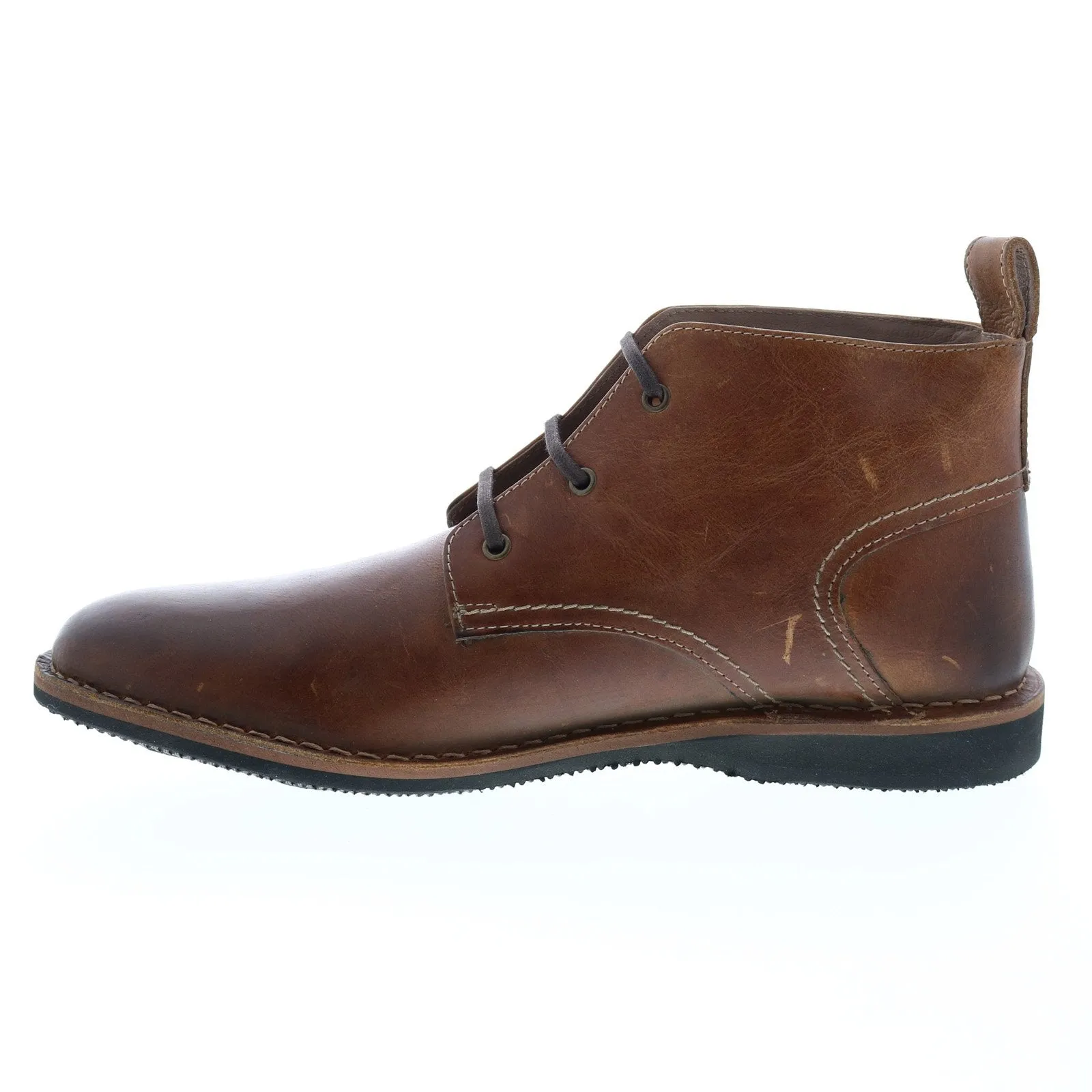 Andrew Marc Dorchester Chukka AMDORCKL-2205 Mens Brown Leather Chukkas Boots