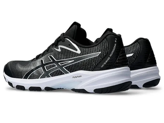 Asics Womens Netburner Professional FF 4 - Black/Black