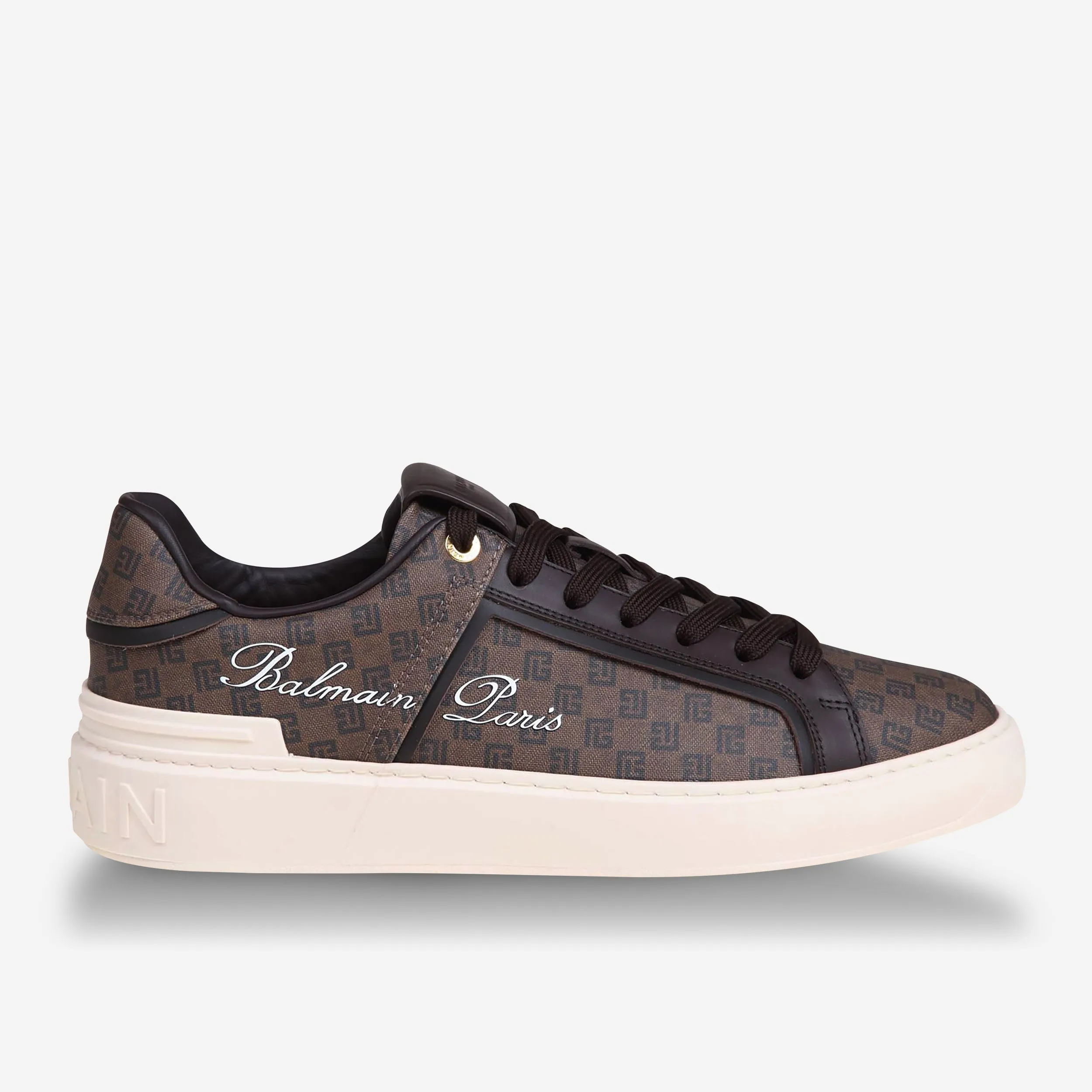 Balmain B-Court PB Monogram Sneakers