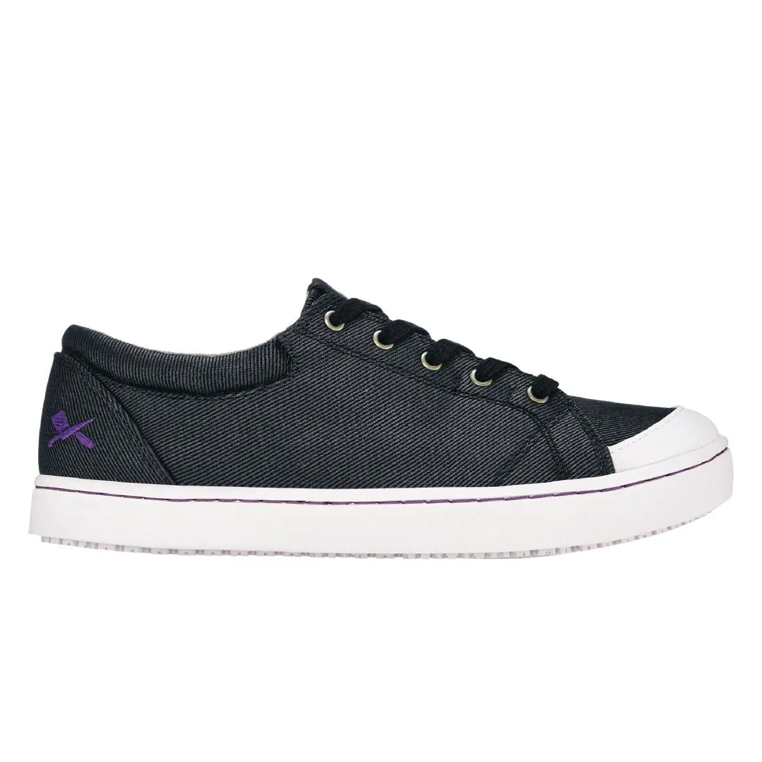 BB570-36 Shoes For Crews Mozo Maven Ladies Vegan Shoe Black