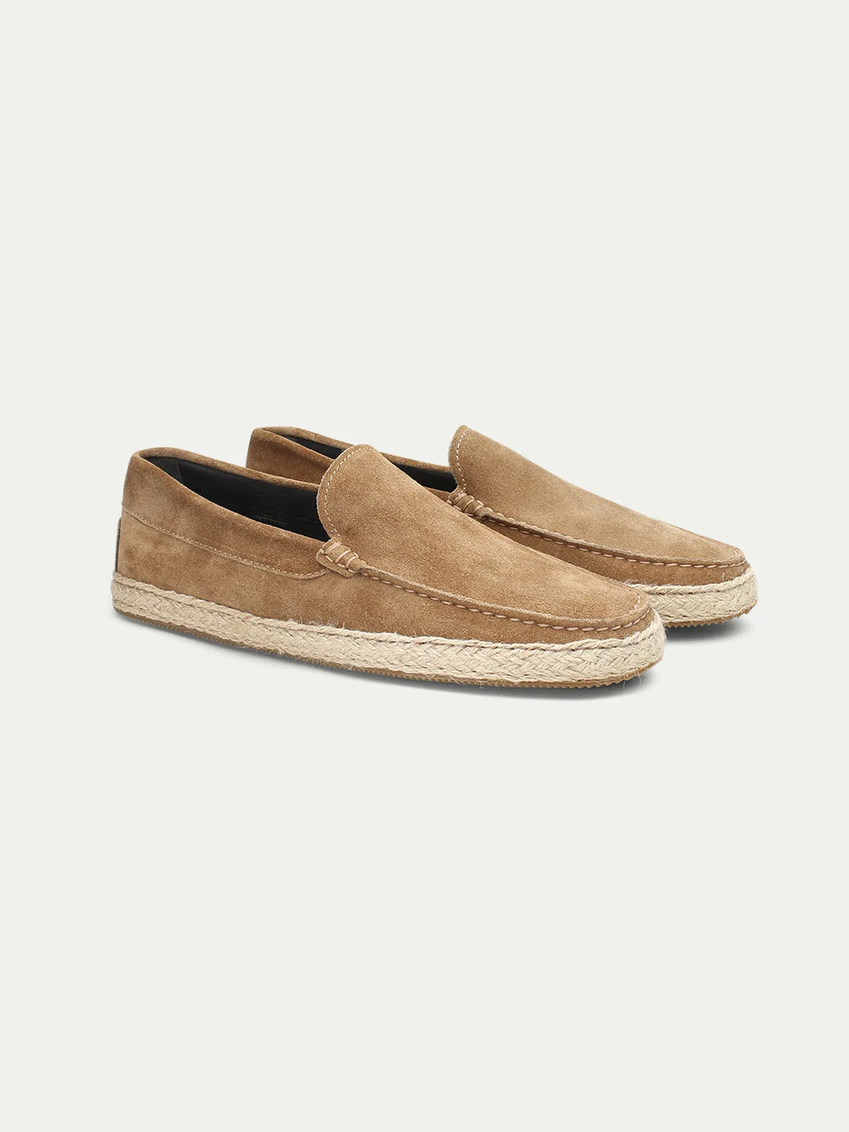 Beige Suede Seaside Loafer