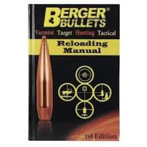 Berger Reloadng Manual 1st Edition