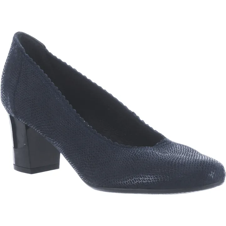 Bioeco Womens Shoe 5527 Navy Leather