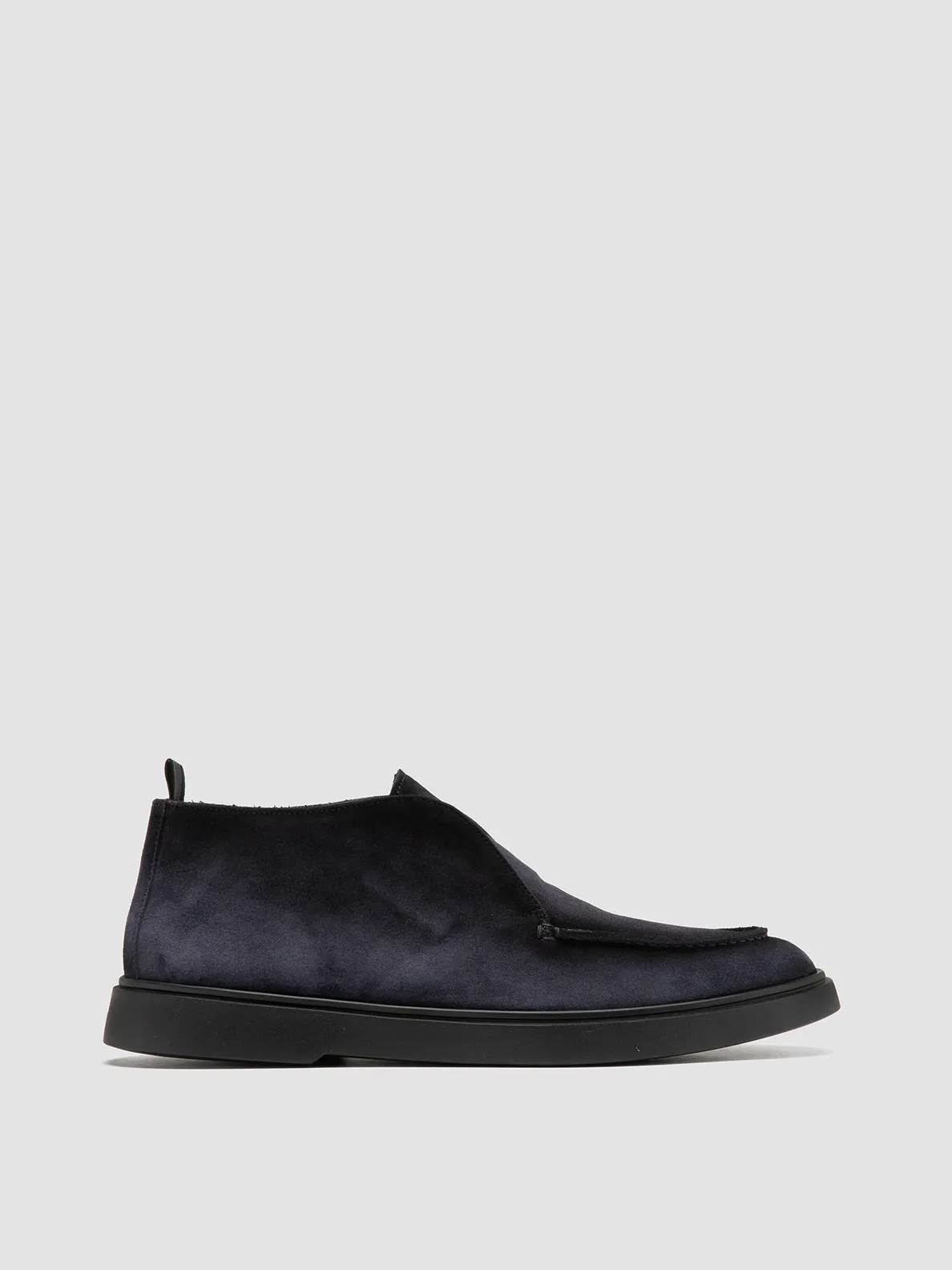 BONES 010 - Blue Suede Chukka Boots