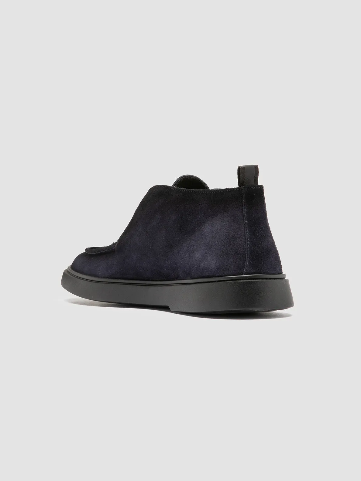 BONES 010 - Blue Suede Chukka Boots