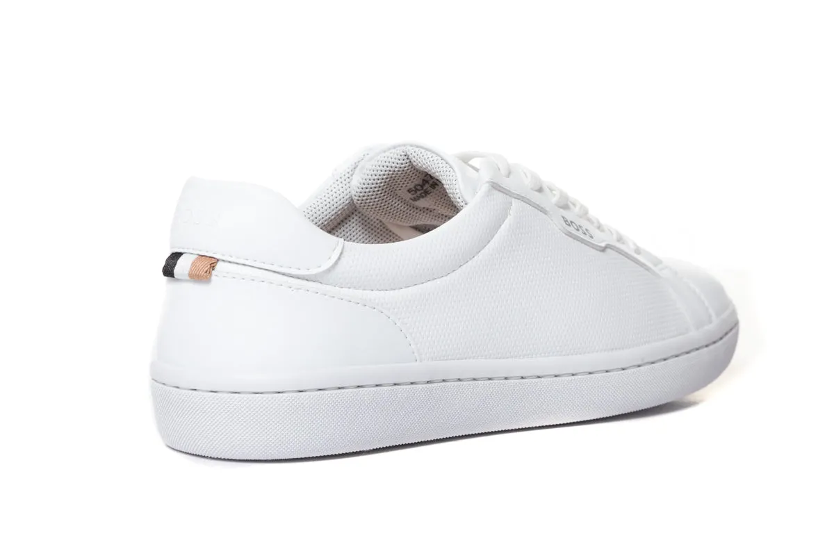 BOSS Ribeira_Tenn_Mclt Trainer in White