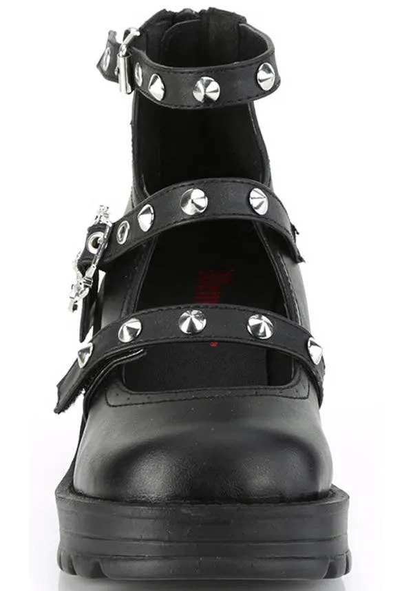 BRATTY-30 [Black] | HEELS [PREORDER]