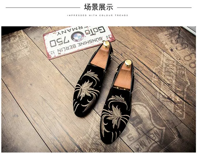 business casual shoes punk nightclub hair stylist increased leather shoes male