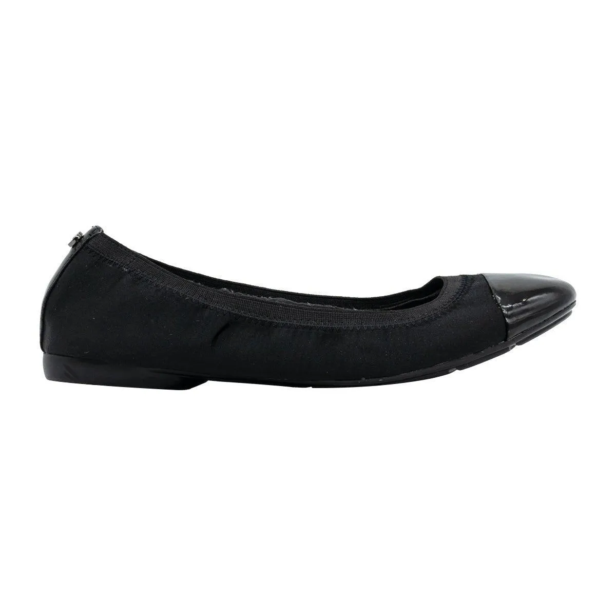 Calvin Klein Ballerinas Fabric Black Colour For Women