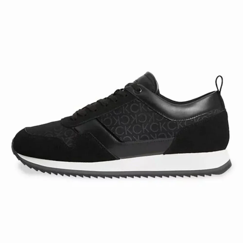 Calvin Klein Low Top Lace Up Mesh Mono Men HM0HM00909-BLK