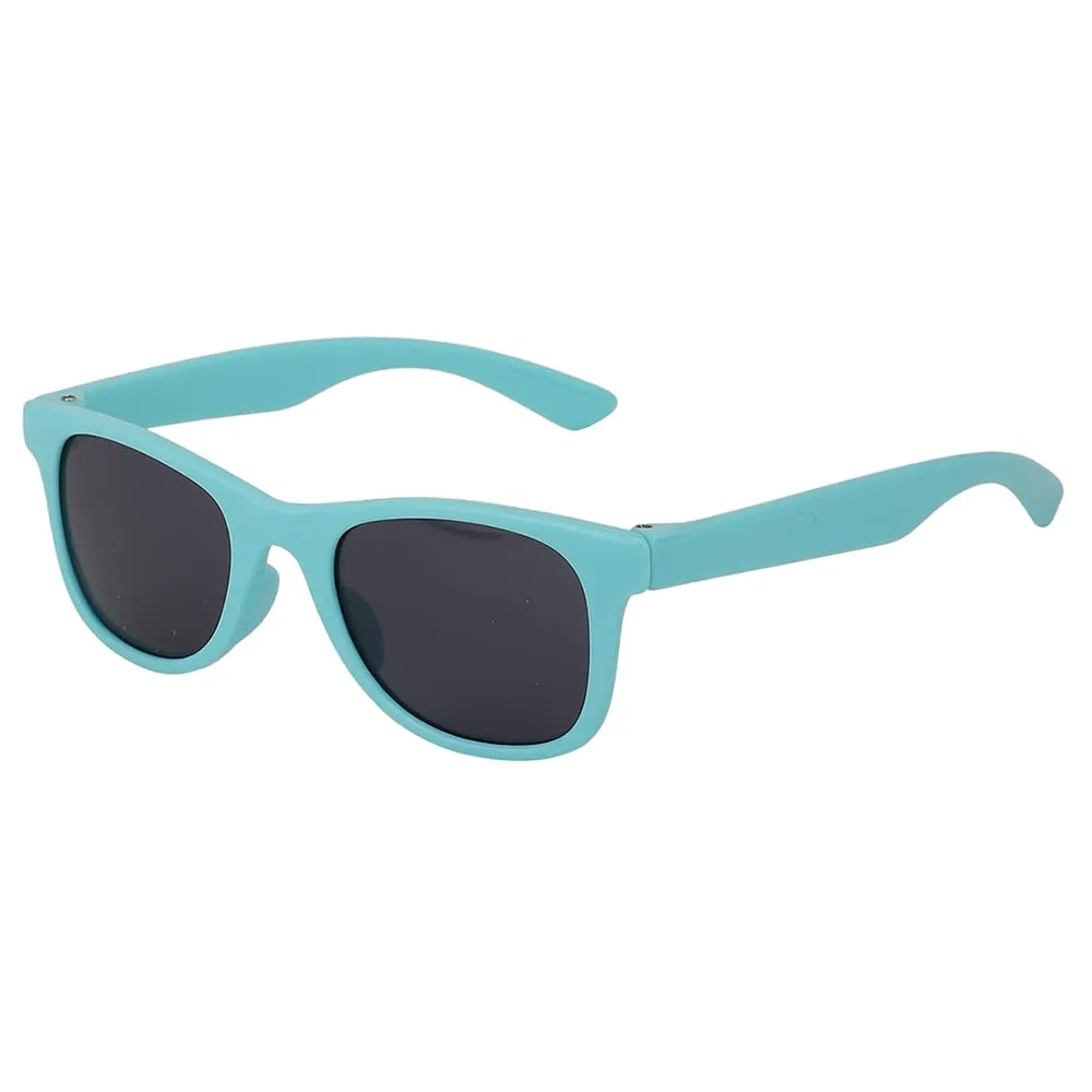 Carlton London Boy's Black Lens & Blue Square Sunglasses