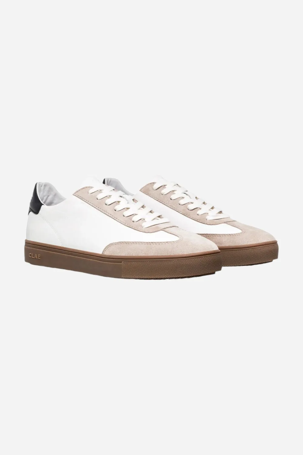 Clae Deane White Feather Grey Dark Gum