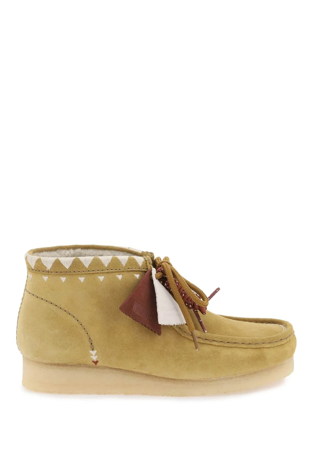 Clarks originals 'wallabee' lace-up boots