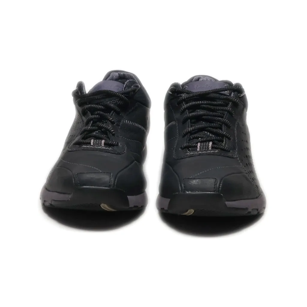 Clarks Sport Shoes Leather Black Colour For Women