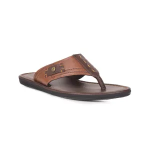 Coolers By Liberty AVN-112 Casual Slippers For Men - Tan