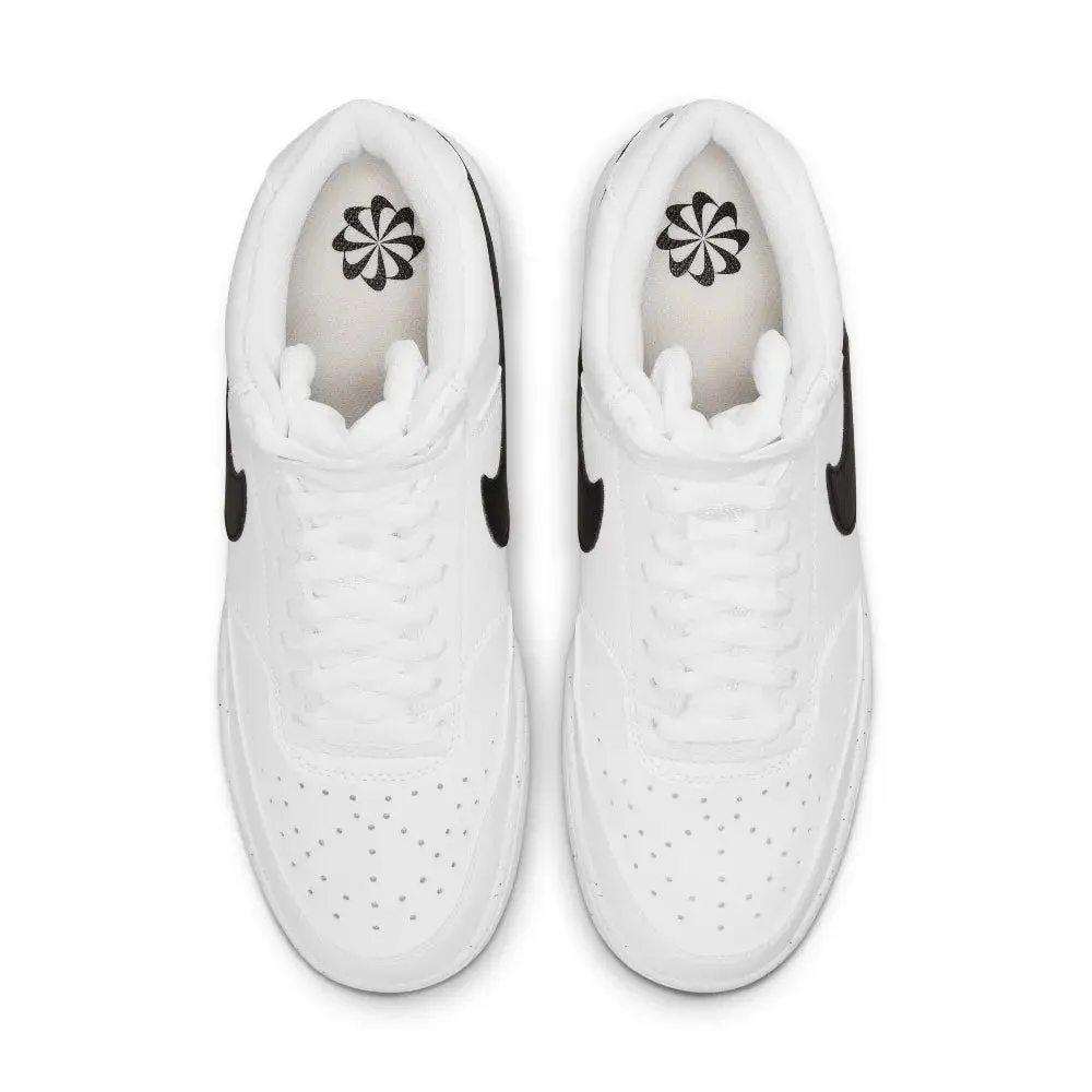 Court Vision Mid Next Nature White Black