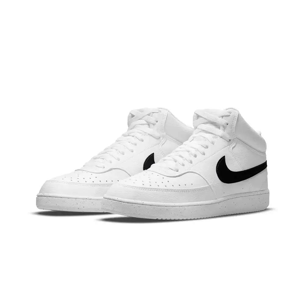 Court Vision Mid Next Nature White Black