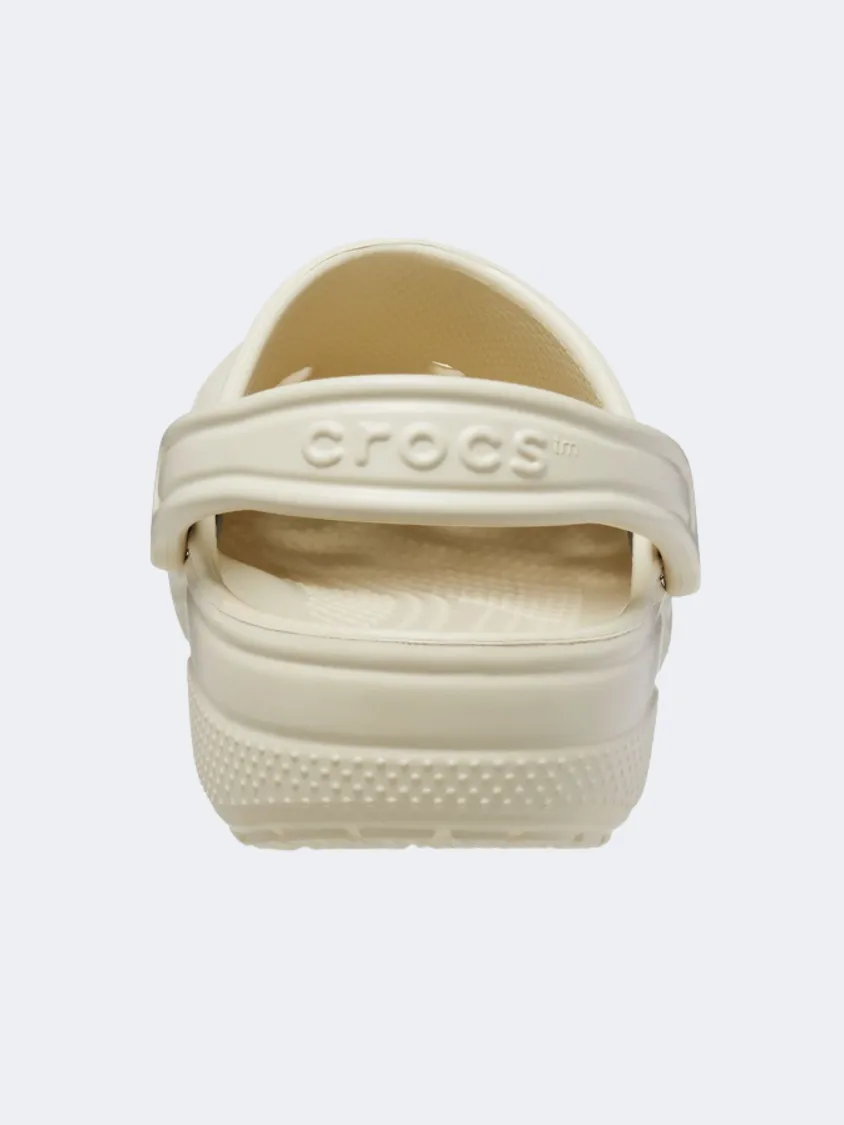 Crocs Classic Clog Women Lifestyle Slippers Bone