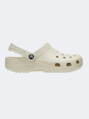 Crocs Classic Clog Women Lifestyle Slippers Bone