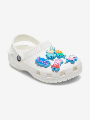 Crocs Kids Peppa Pig Jibbitz™ Charm 5 Pack in Multicolour