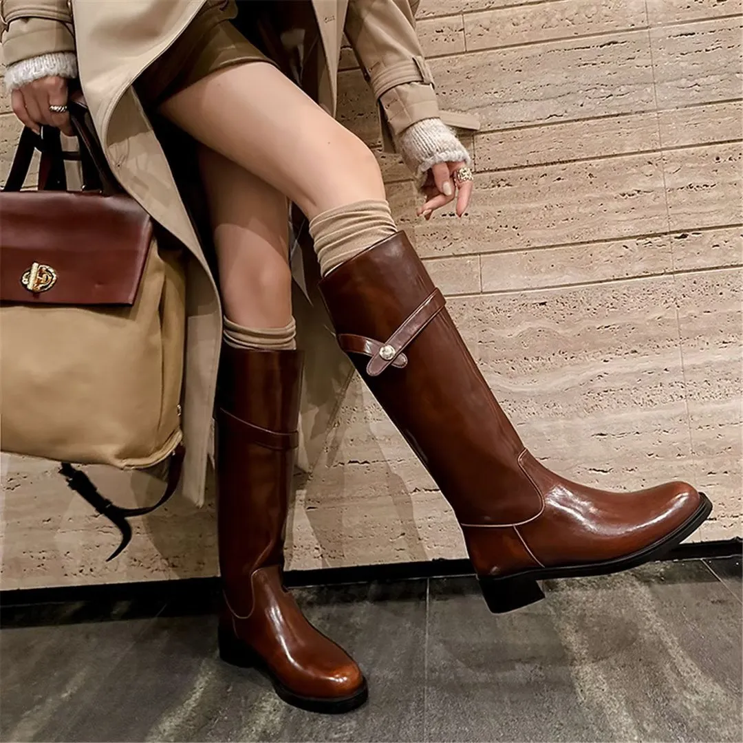 CrocVogue Pointed Mid-Height Boots