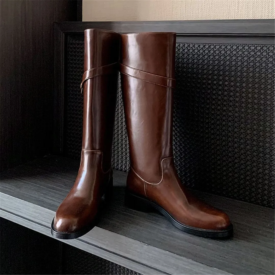 CrocVogue Pointed Mid-Height Boots