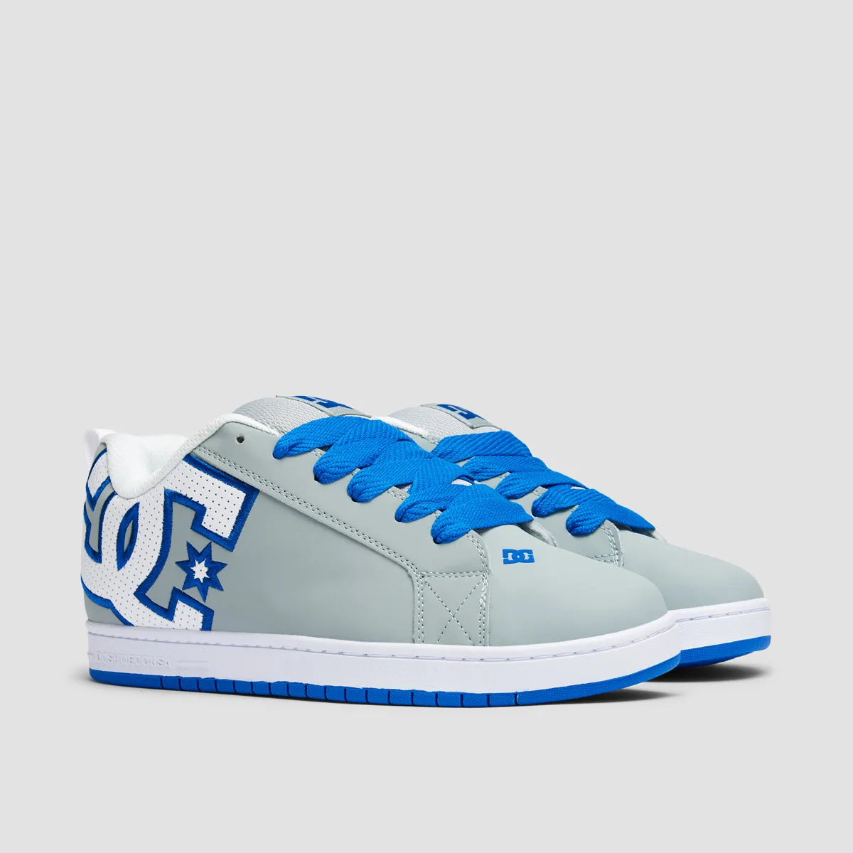 DC Court Graffik Shoes - Grey/Blue/White