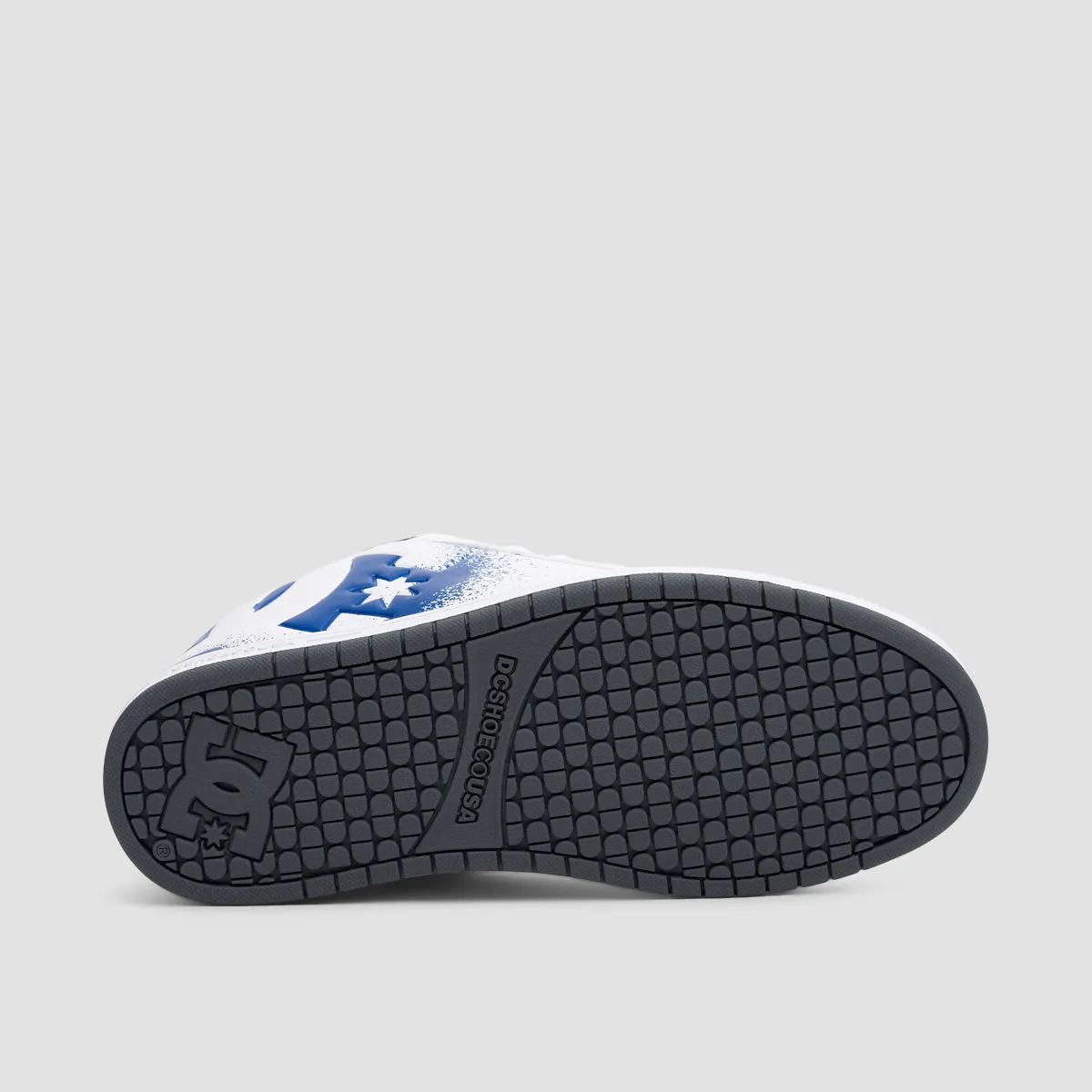 DC Court Graffik Shoes - White/Blue/Grey