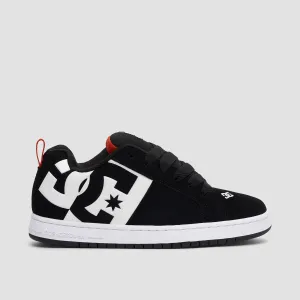 DC Court Graffik SQ Shoes - Black/White/Red