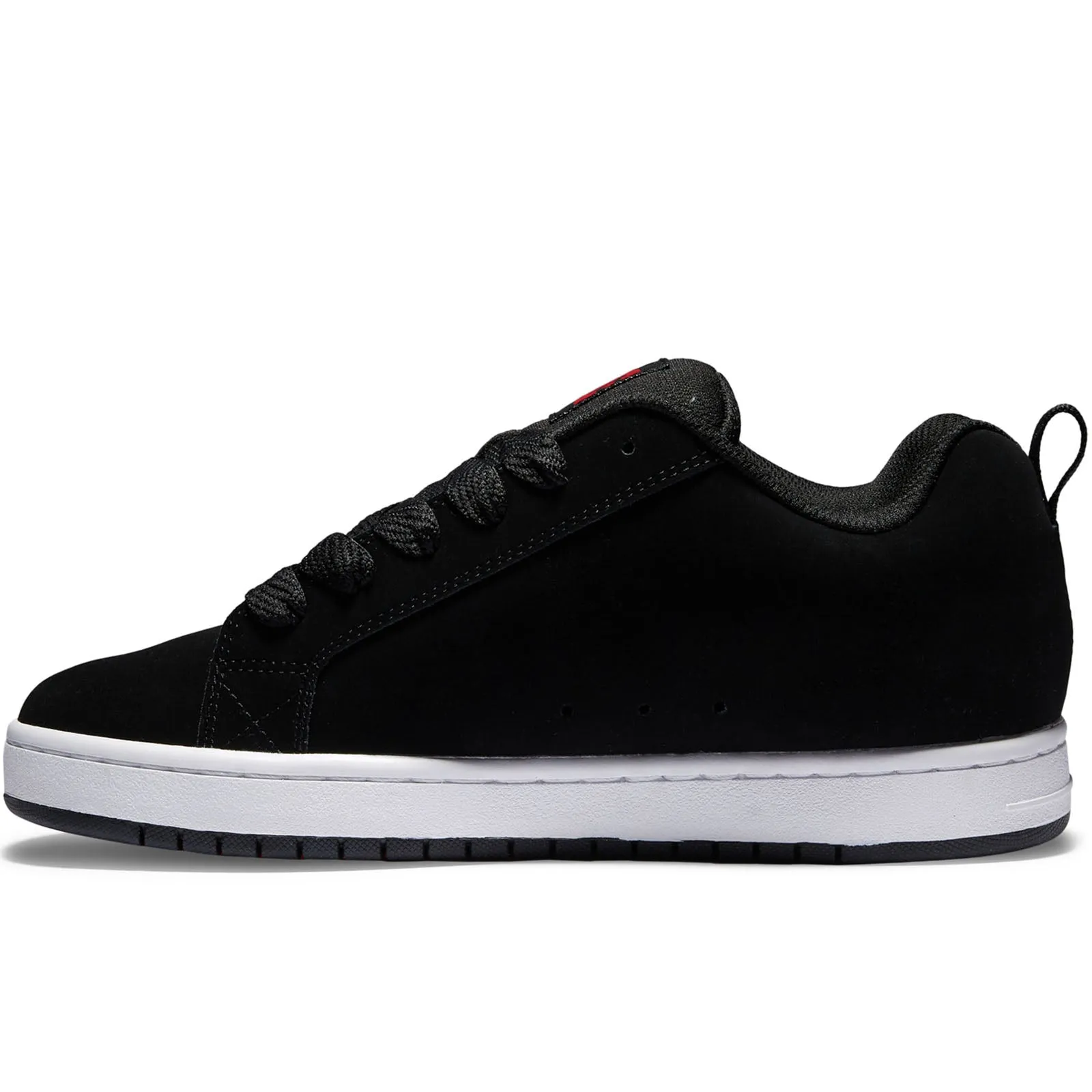 DC Shoes Mens Court Graffik Leather Trainers