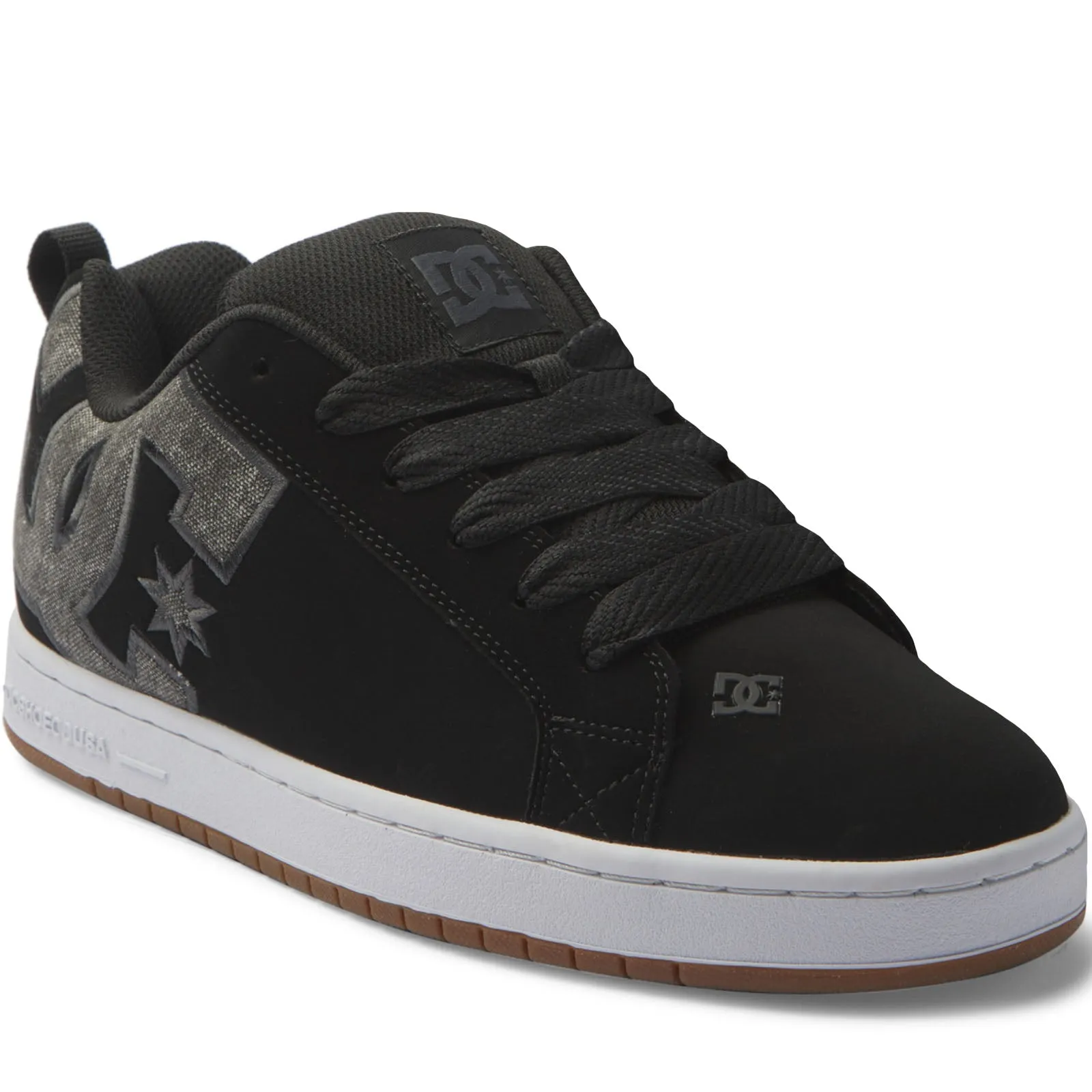 DC Shoes Mens Court Graffik Low Rise Lace Up Trainers Shoes