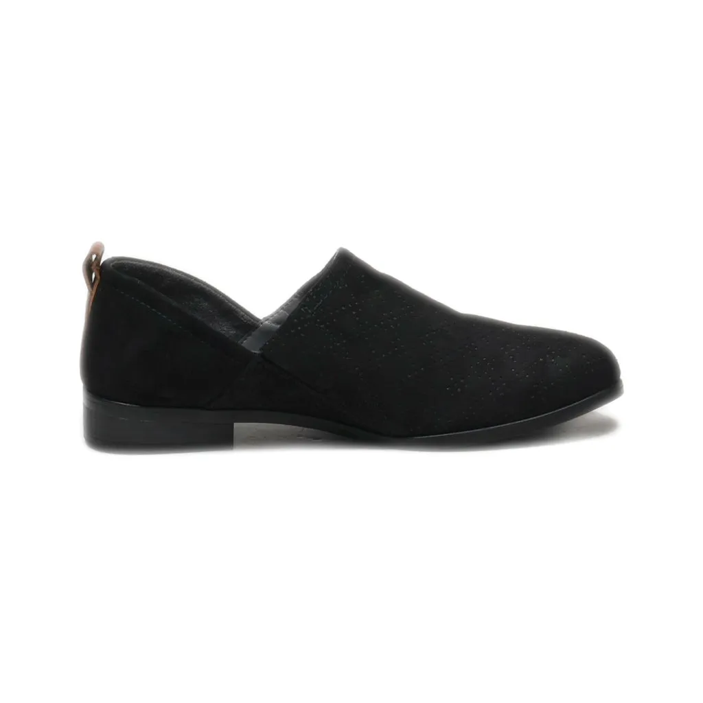 Dr. Scholl'S Slip Ons Suede Black Colour For Women